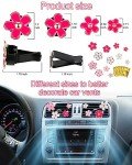 Daisy Car Air Vent Clips with Fragrance Pads
