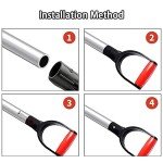 D-Grip Snow Shovel Handle for Garden Tools