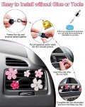 Daisy Car Air Vent Clips with Fragrance Pads