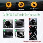 Cute Elephant Bling Car Air Vent Clip - 2 PCS