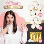 Daisy Flower Car Air Freshener Clips – 6 Pack