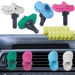 Cute Refillable Car Air Fresheners - 4 Clips