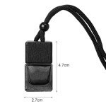 3-Pack Black Car Air Freshener Diffuser Bottles