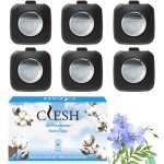 6 Pack Car Air Fresheners - Fresh & Long Lasting