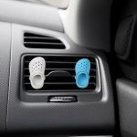 Cute Refillable Car Air Fresheners - 4 Clips