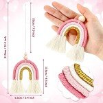 Boho Rainbow Car Charm Essential Oil Diffusers