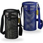 2-Pack Water Bottle Holder with Adjustable Strap