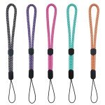 5-Pack Adjustable Reflective Wrist Lanyards