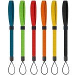 AMUU 6-Pack Wrist Lanyard Strap Set