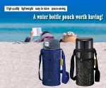 2-Pack Water Bottle Holder with Adjustable Strap
