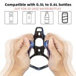 Lightweight Bike Water Bottle Holder with Screws