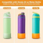 Silicone Water Bottle Boot for Owala - 2 Pack