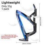 Lightweight Bike Water Bottle Holder with Screws