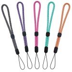 5-Pack Adjustable Reflective Wrist Lanyards