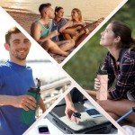 Foldable BPA-Free Water Bottle - Light Pink