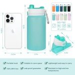 Lightweight Collapsible Water Bottle - 19oz Silicone