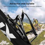 Black Bike Water Bottle Holder Set - 2 Pack