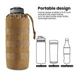 Tactical MOLLE Water Bottle Pouch - Bag