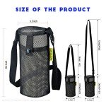 2-Pack Water Bottle Holder with Adjustable Strap