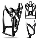 Black Bike Water Bottle Holder Set - 2 Pack