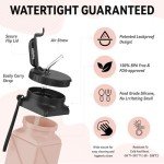 Foldable BPA-Free Water Bottle - Light Pink