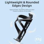 Bike Water Bottle Cage – Lightweight Plastic Holder