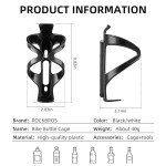 Bike Water Bottle Cage – Lightweight Plastic Holder