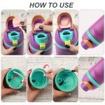 4pcs Silicone Bottle Seal Rings for Owala