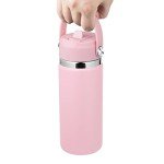 Light Pink Straw Lid for Hydro Flask Bottles