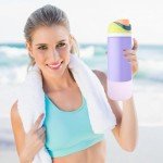 Silicone Water Bottle Boot - 2 Pack, Purple