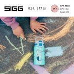 Kids Leakproof Water Bottle - Mermaid Design - 17 Oz