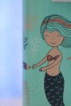 Kids Leakproof Water Bottle - Mermaid Design - 17 Oz