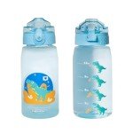 Motivational Kids 12oz Water Bottle with Straw