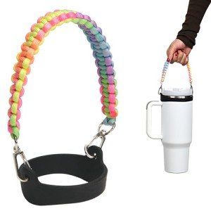 Light Rainbow Water Bottle Handle Strap for Stanley