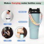 Rainbow Paracord Handle Strap for Stanley Bottle