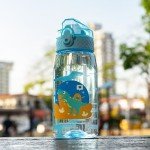 Motivational Kids 12oz Water Bottle with Straw