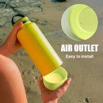 Light Yellow Silicone Boot for Hydroflask Bottles