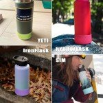Light Yellow Silicone Boot for Hydroflask Bottles