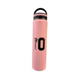 Light Pink Miami Soccer 24Oz Water Bottle
