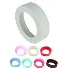 Light Grey Silicone Sleeve for 2.56" Bottles