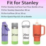 Silicone Boot Sleeve for Stanley Water Bottles (2pk)