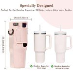 Light Pink Water Bottle Carrier Bag for Stanley