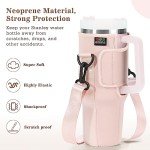 Light Pink Water Bottle Carrier Bag for Stanley