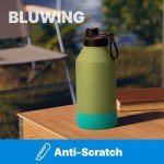 Silicone Boot for 64oz Hydro Flask - Light Gray