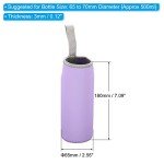 4-Pack Neoprene Water Bottle Sleeve - Light Purple