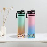 Cute Water Bottle Boot Sleeves - 2 Pack