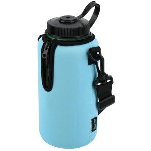 Neoprene Water Bottle Sleeve with Shoulder Strap