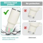 Silicone Bumper Sleeves for Stanley Tumblers (2-Pack)