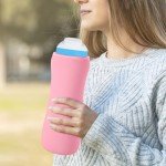 2-Pack Light Pink Neoprene Sleeve for Cirkul Bottles