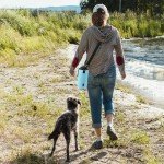 Neoprene Water Bottle Sleeve with Shoulder Strap